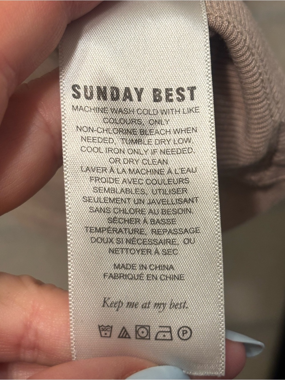 ARITZIA SUNDAY BEST SUN-DEH Ribbed Tencil Modal Scoop Tank - Picture 6 of 6
